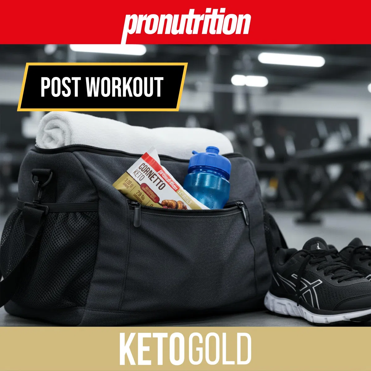 ProNutrition Cornetto keto multicereali (50 gr, Cioccolato e mirtilli) – Brioche keto sfogliata senza zuccheri aggiunti con 3,50 gr di carboidrati – Ideale per colazione o spuntini – Made in Italy