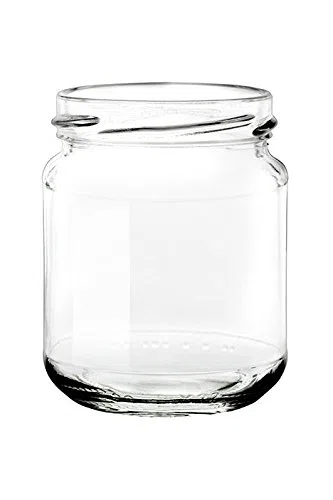 VASETTO in vetro per MIELE 250 g - 212 ml (solo vetro)- Conf. 28 pezzi