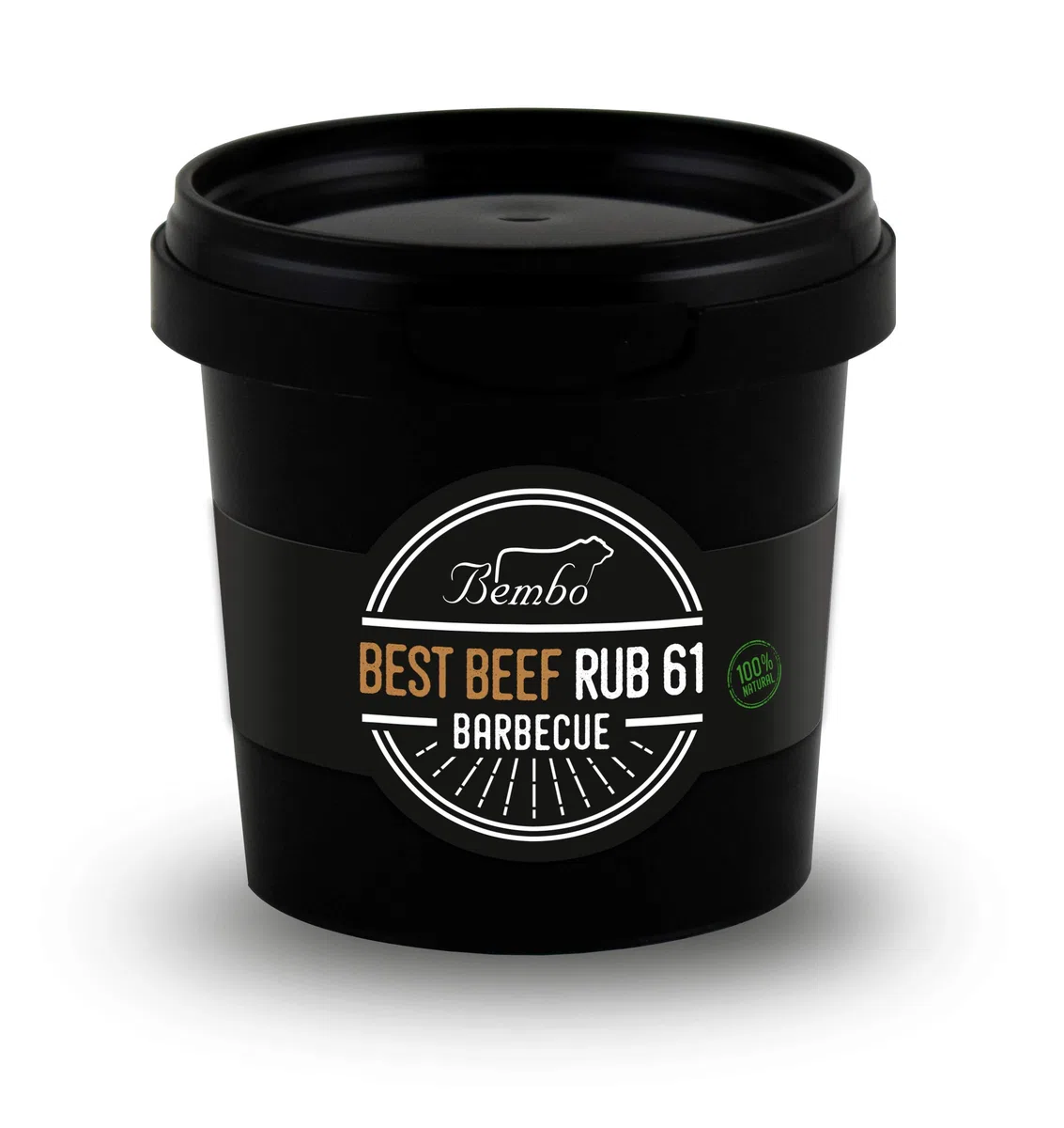 BBQ Best Beef Rub 61 Bembo – 500 g - Mix Spezie per Manzo Arrosto e Roast Beef – Rub Barbecue per Marinatura a Secco – Ideale per Forno, Griglia e BBQ - Made in Italy