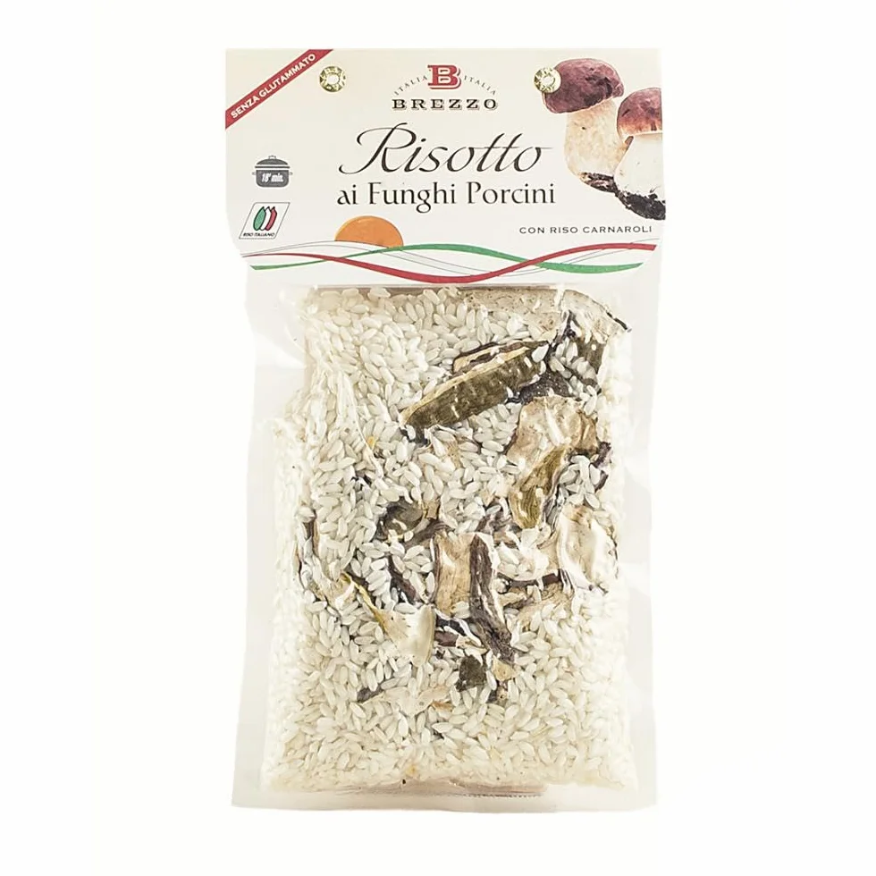 Brezzo Tris di Risotti da 300g ai Funghi Porcini, Tartufo e Zafferano