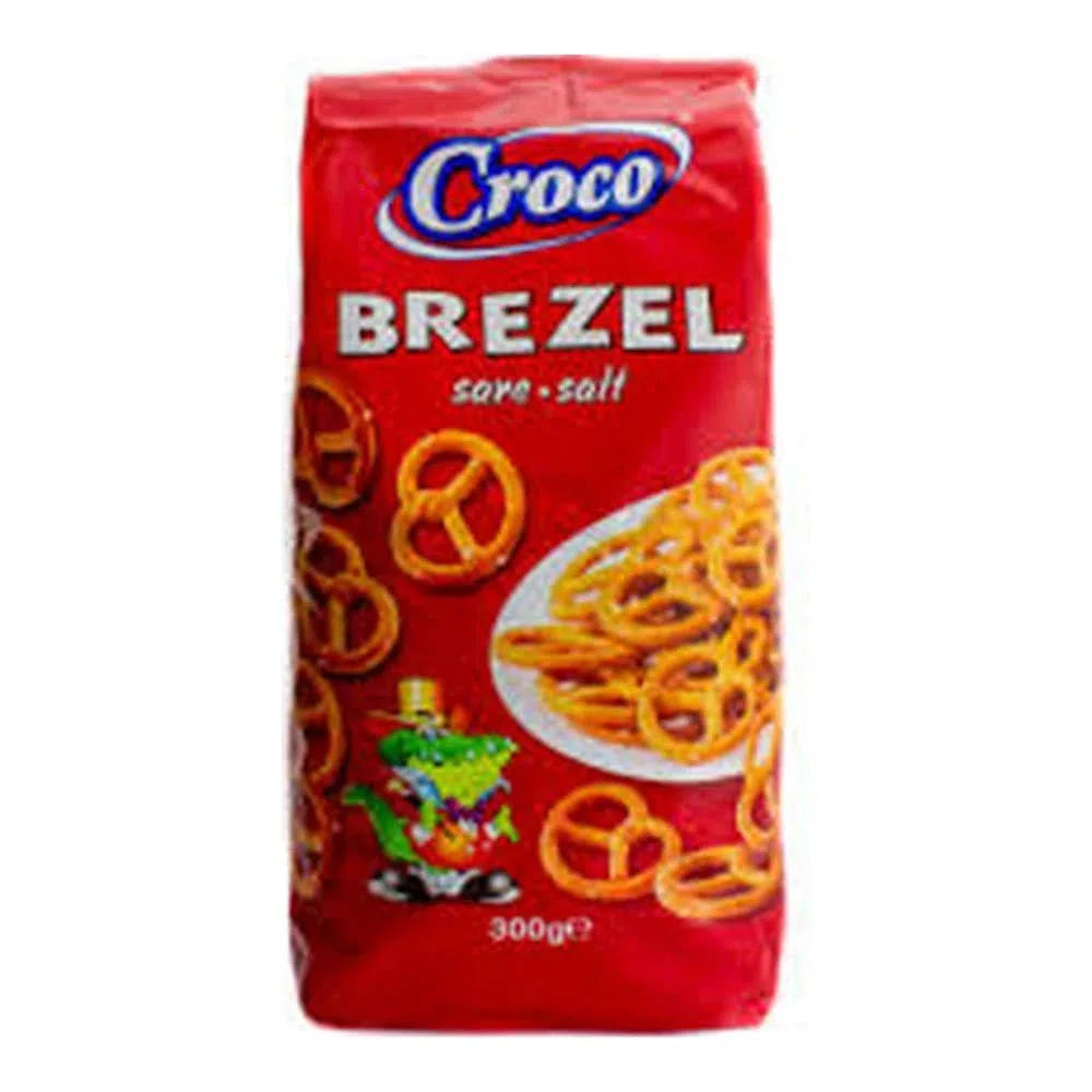 Pretzel salati al nodo Croco 300gm x 15