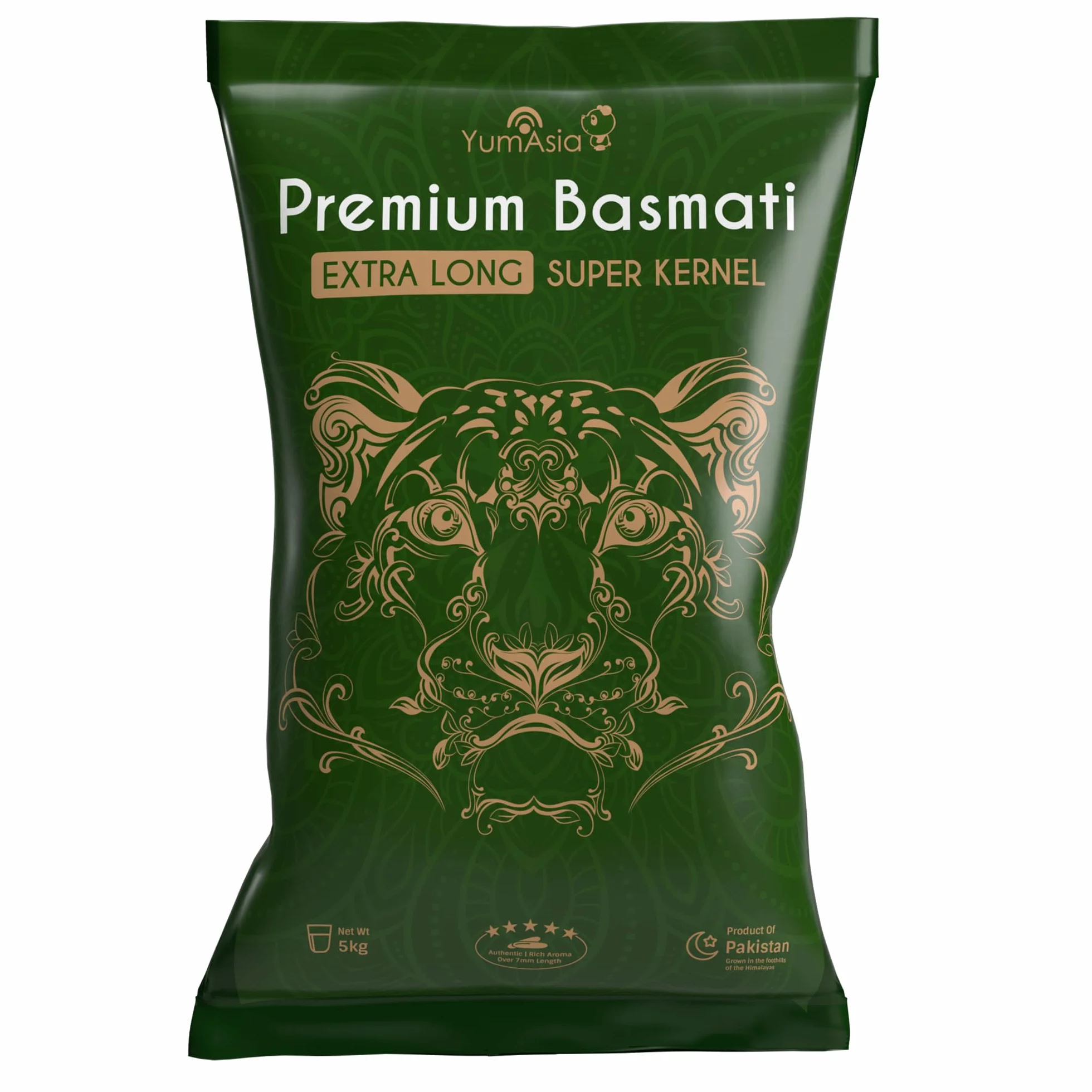 Yum Asia Super Kernel Premium Riso Basmati - 5 kg