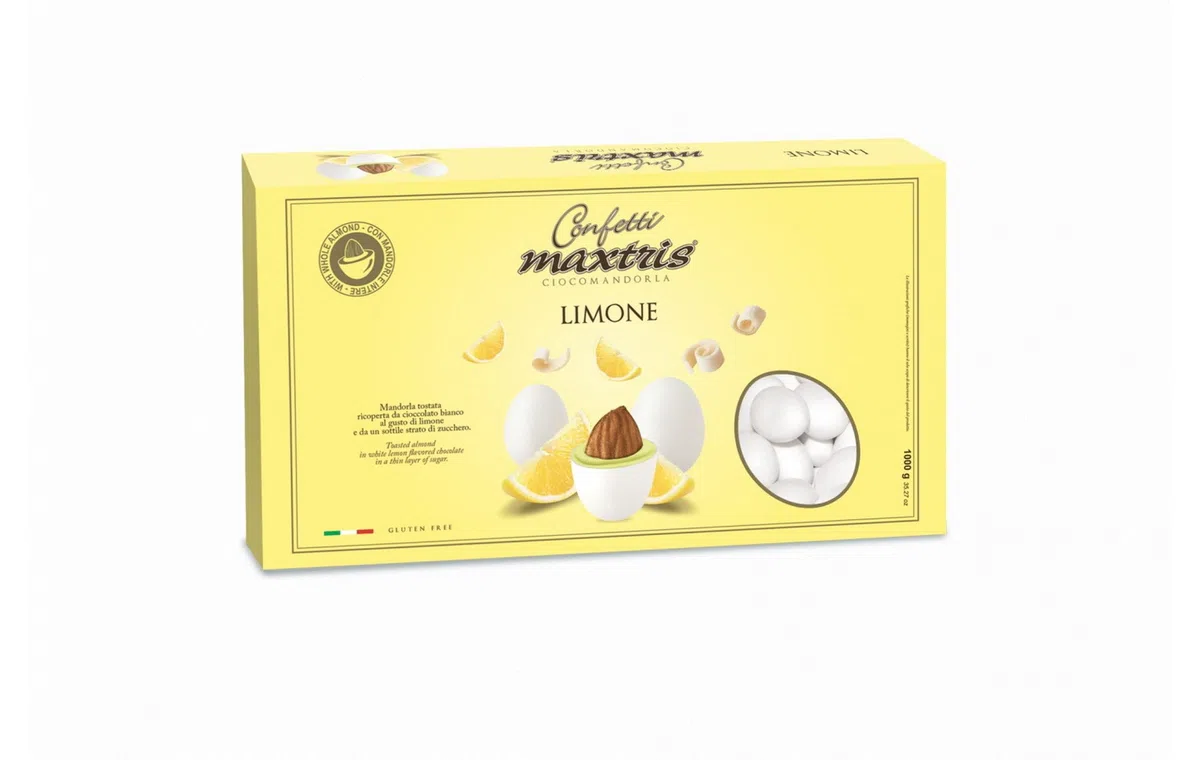 Confetti Maxtris, CiocoMANDORLA LIMONE | 1 Kg.
