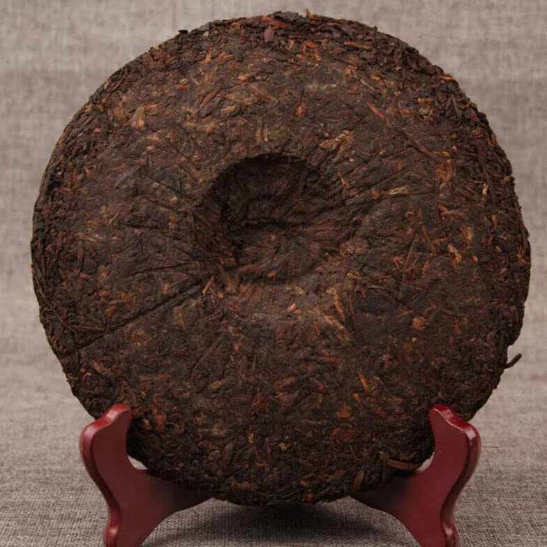 Tè Puer da torta Yunnan Qizi Collezione di tè nero Old Shu Puerh Puer maturo 357g