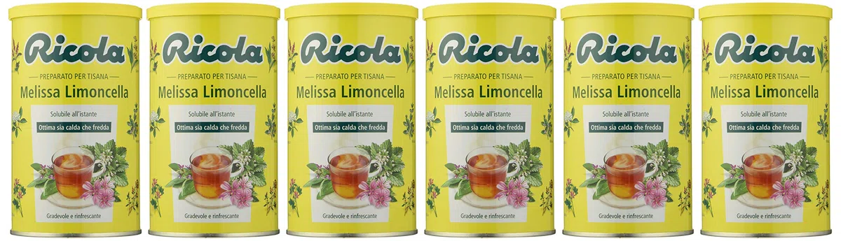 Ricola Tisana Melissa Limoncella - 6 Confezioni da 200 g