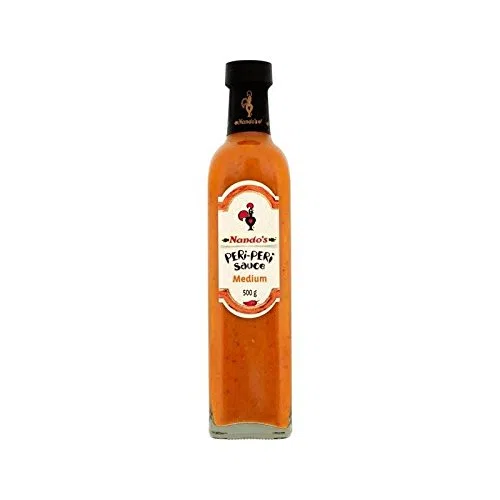 Peri-Peri Salsa Di Media 500G Di Nando - Confezione da 2