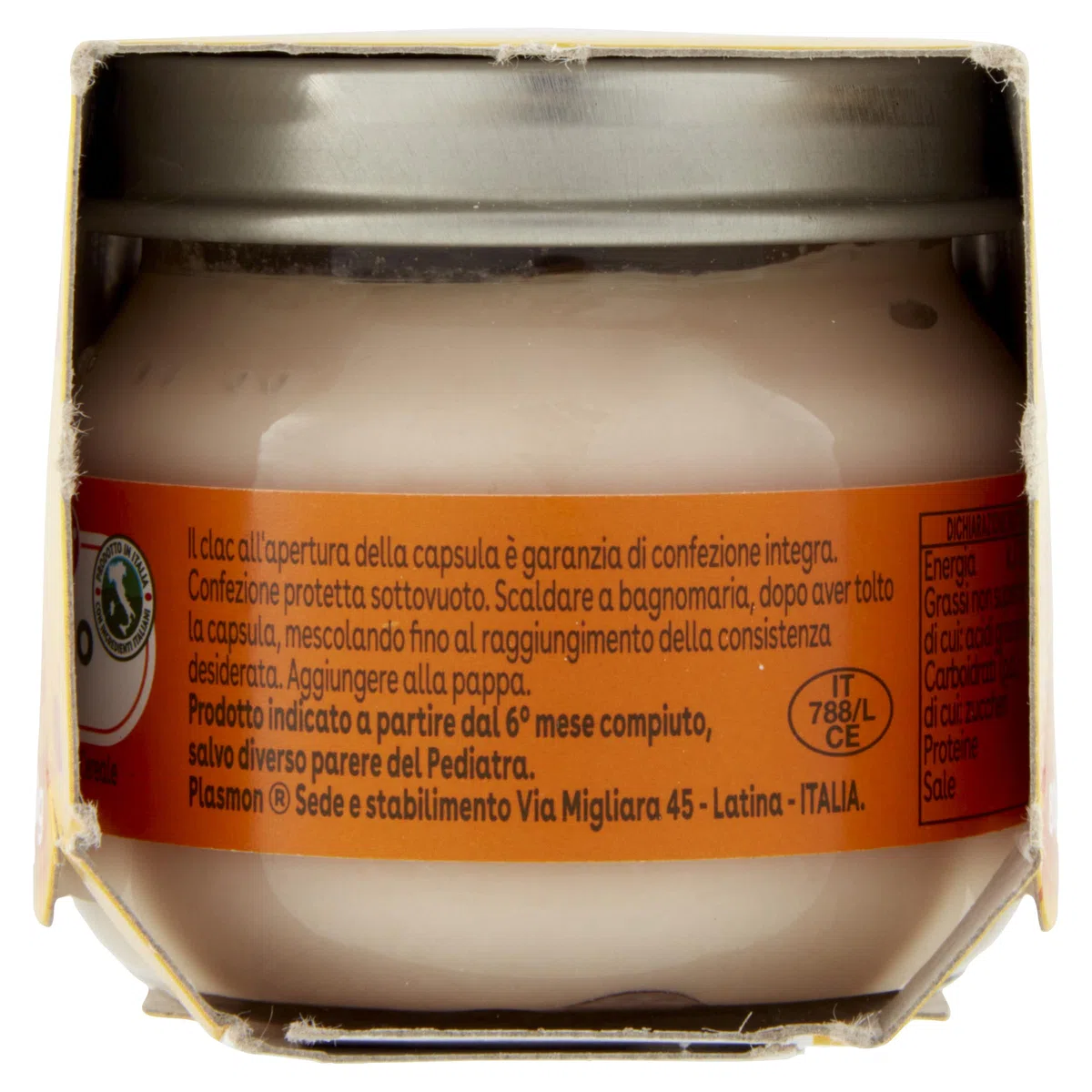 Plasmon Omogeneizzato Tacchino 3x80g (8 Confezioni)