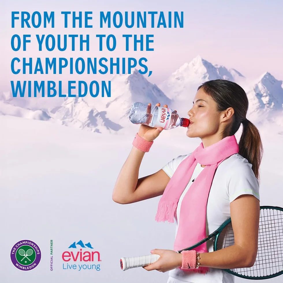 Evian Still Water - Pack Size = 24x500ml