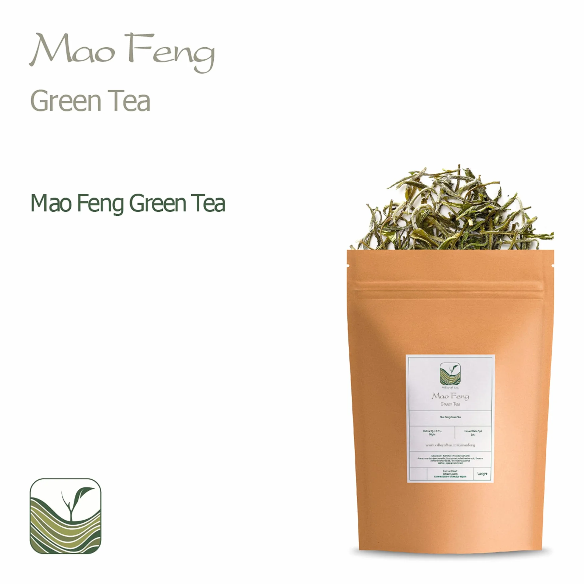 Mao Feng Tè Verde - Famoso Tè Cinese Maofeng