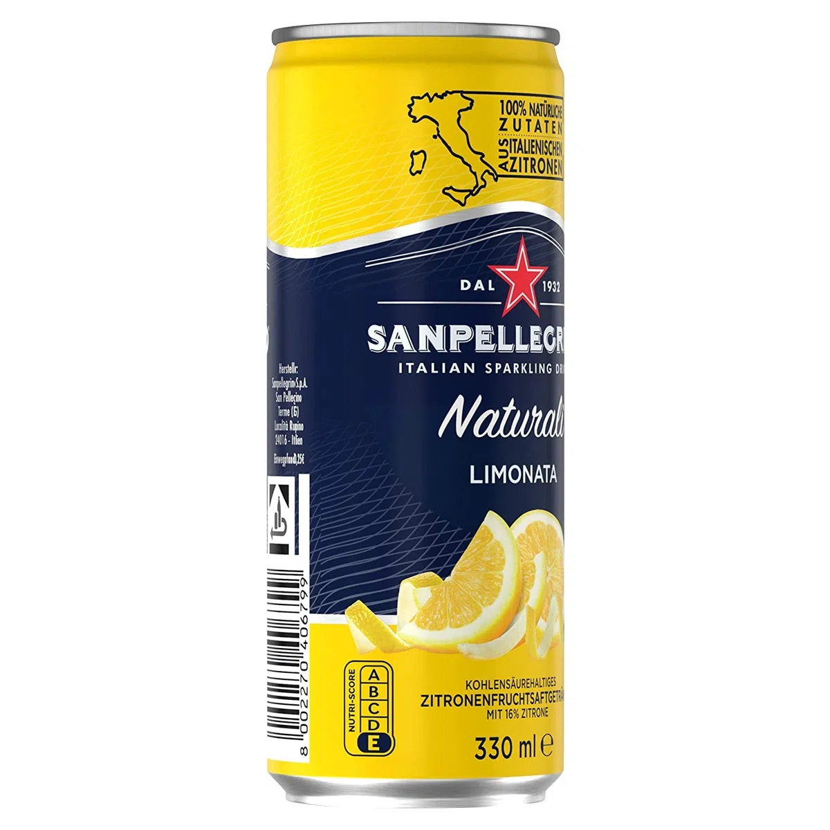 SANPELLEGRINO CL.33 LIMONATA LATTINA - 24 unità
