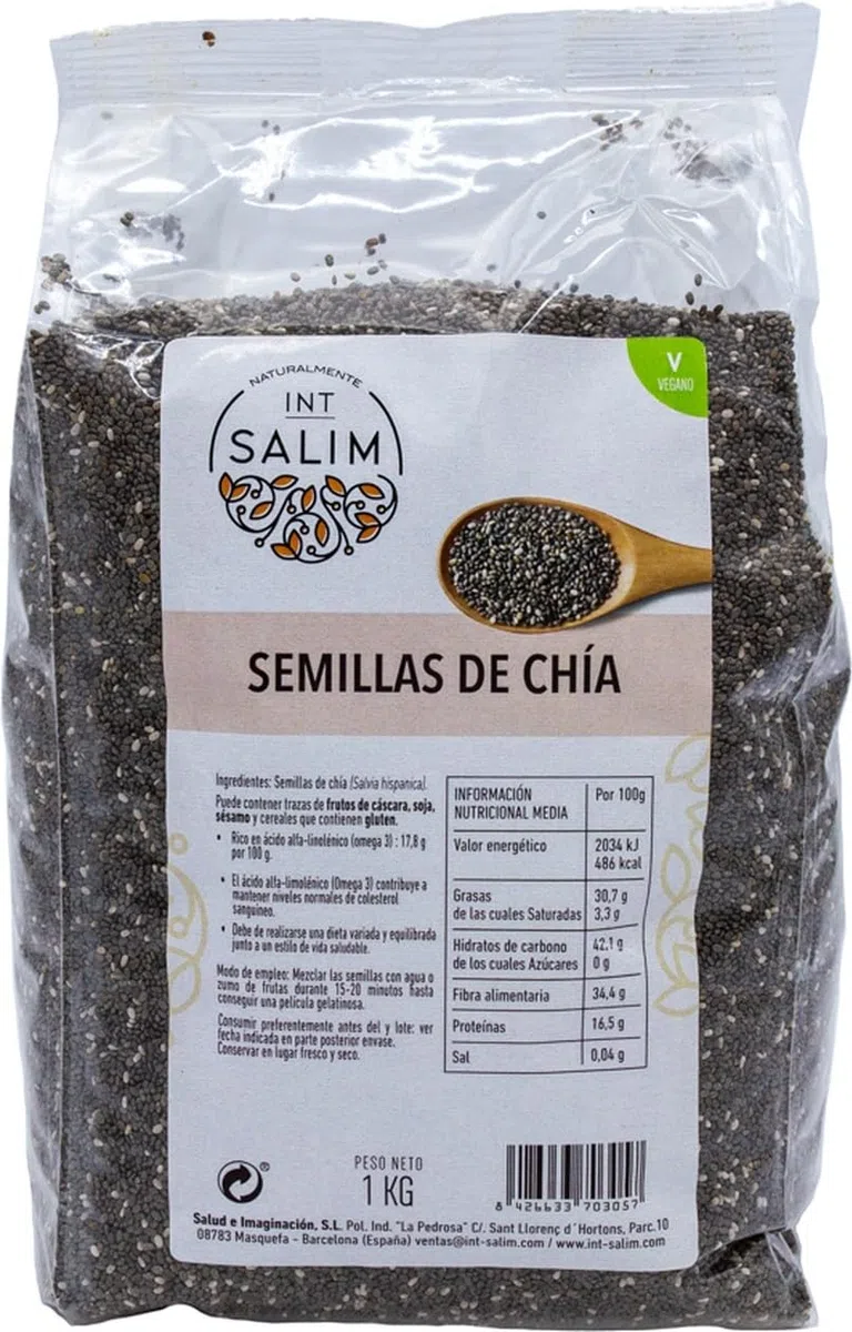 SEMILLAS DE CHIA 1kg. – trattamento pensato per un impiego regolare, può essere utilizzato con regolarità secondo le proprie esigenze, peso 1 kg e unisce funzionalità pratica e sensazione piacevole gi