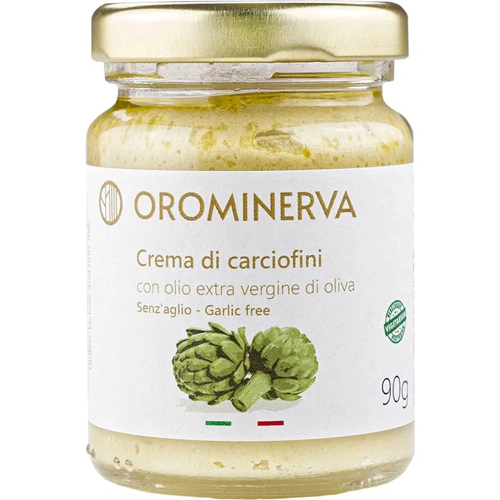 OROMINERVA - 4 vasetti di Crema di carciofini spalmabile