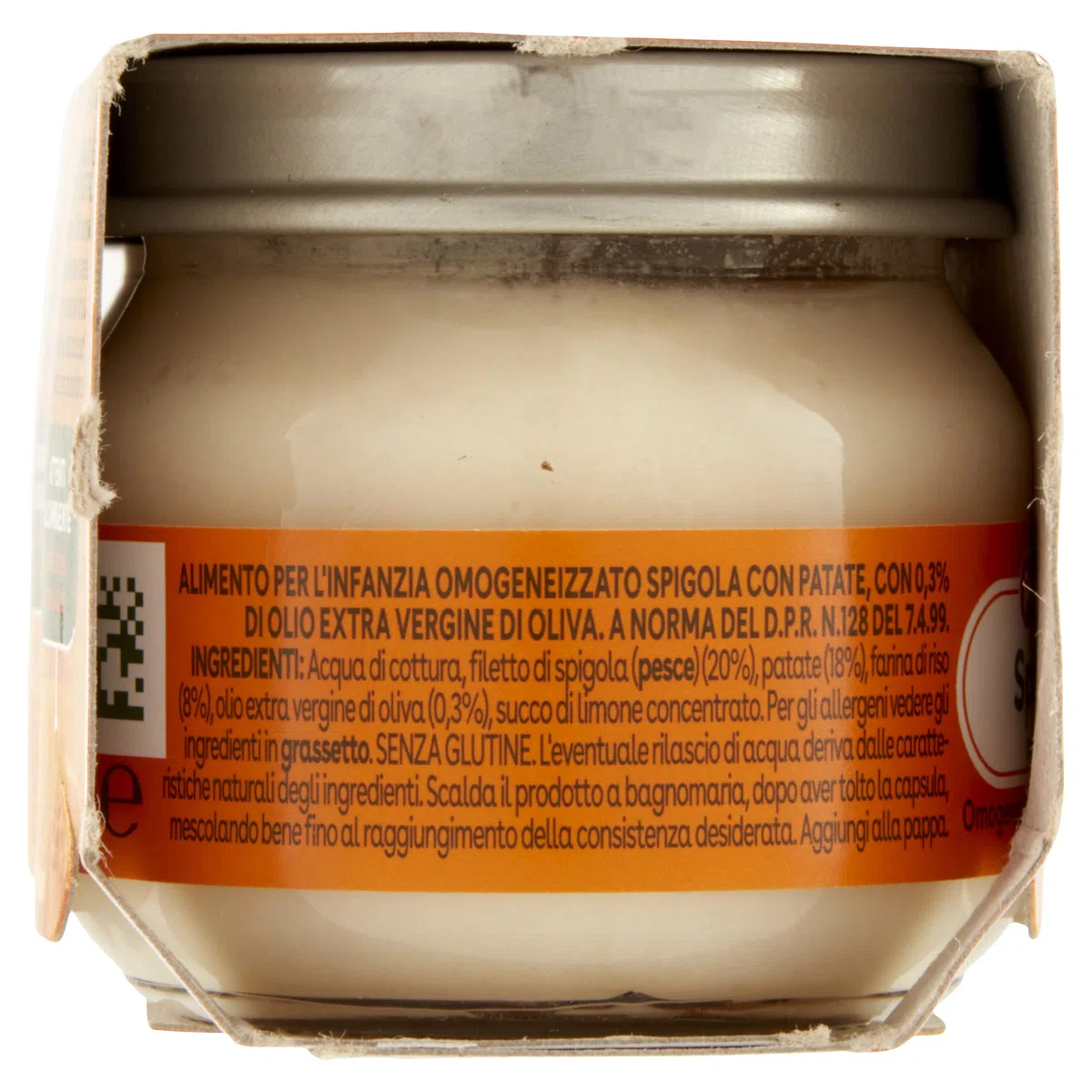 Plasmon Omogeneizzato Spigola 2x80g (12 Confezioni)