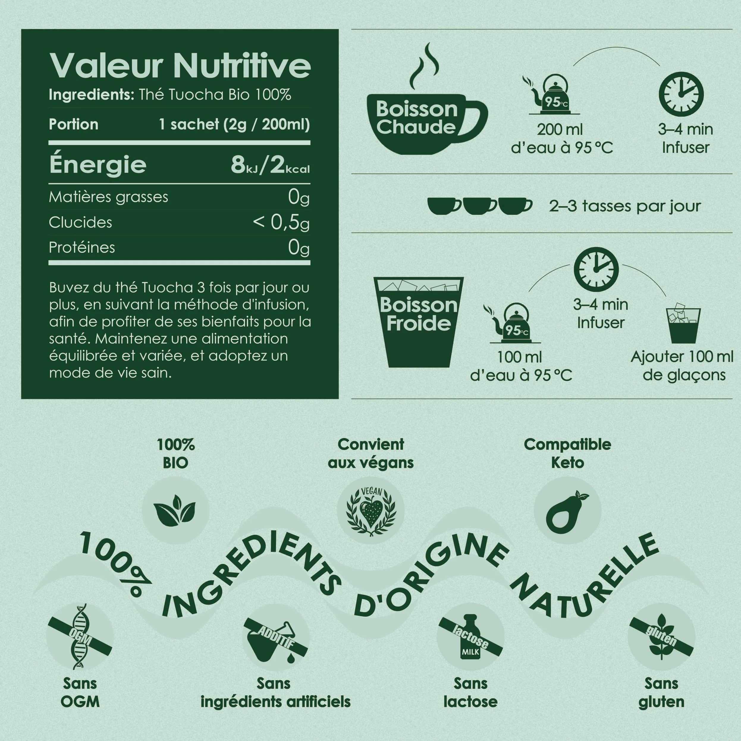 Yunnan Tuocha Zouji Tè Naturale Tuocha - Nidi Post-Fermentati - Versione 2019-100g - Autentico Tè Cinese d'Origine