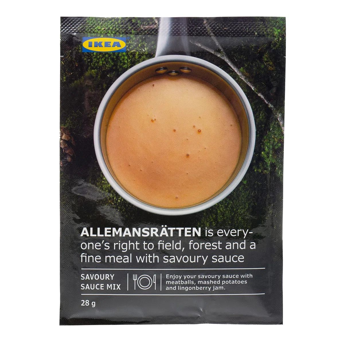 Ikea Ikea Allemansratten Mix di salsa cremosa per polpette, 28 g (confezione da 3)
