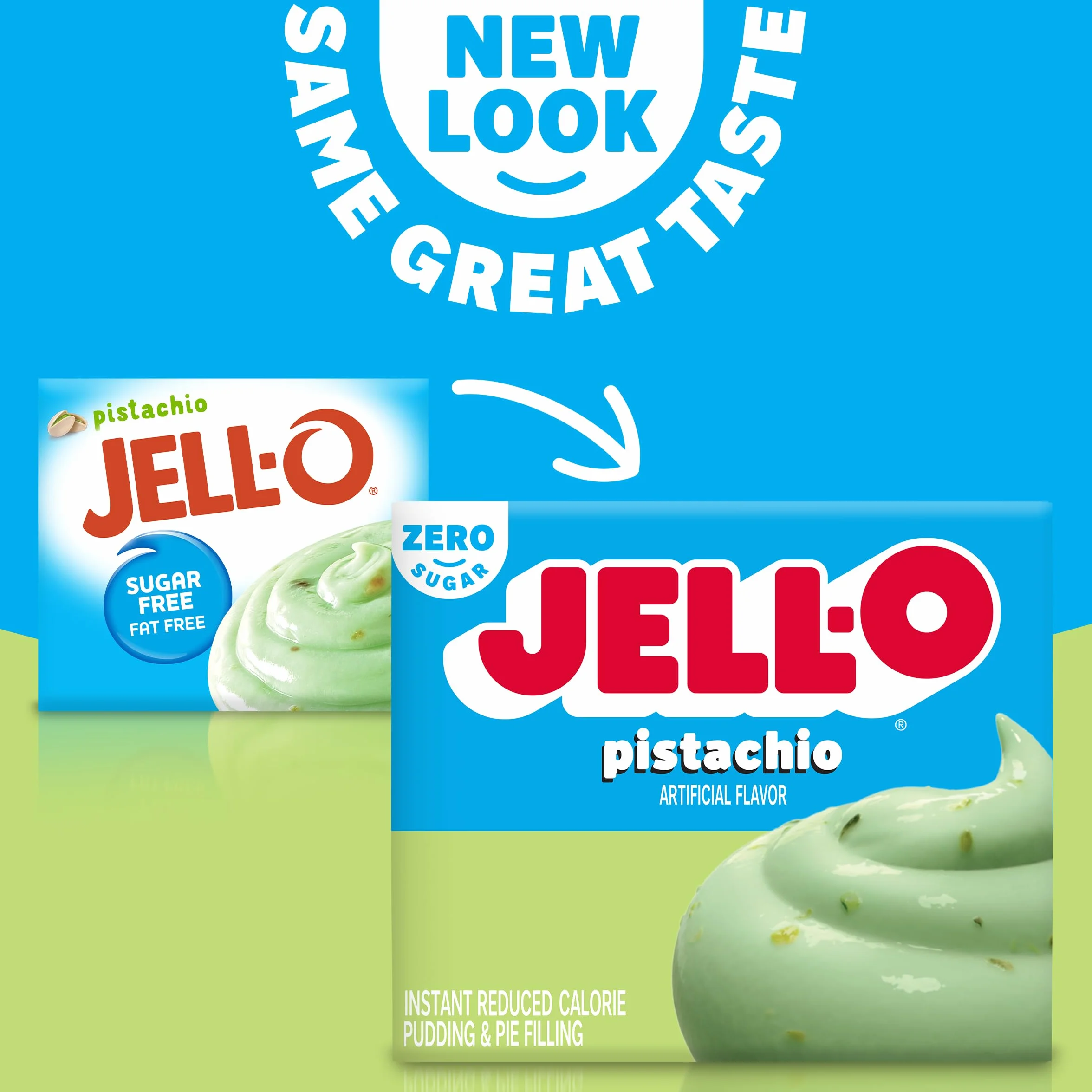 Jell-O Sugar-Free Instant Pudding and Pie Filling, Pistachio, 1-Ounce Boxes (Pack of 6)
