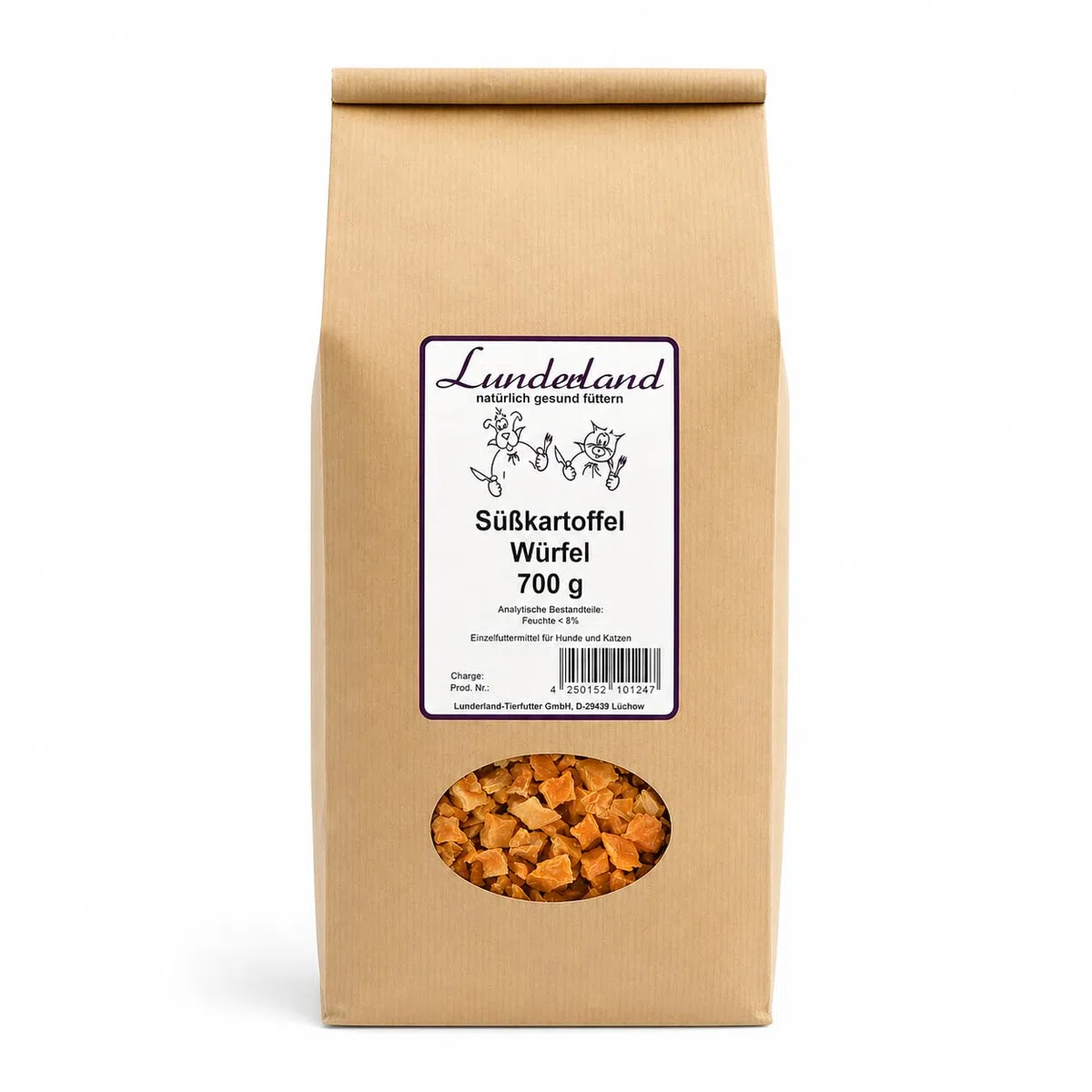 Lunderland - Cubo di patate dolci, 700 g