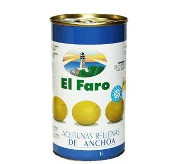 El Faro - Olive ripiene di acciughe 600 gr.