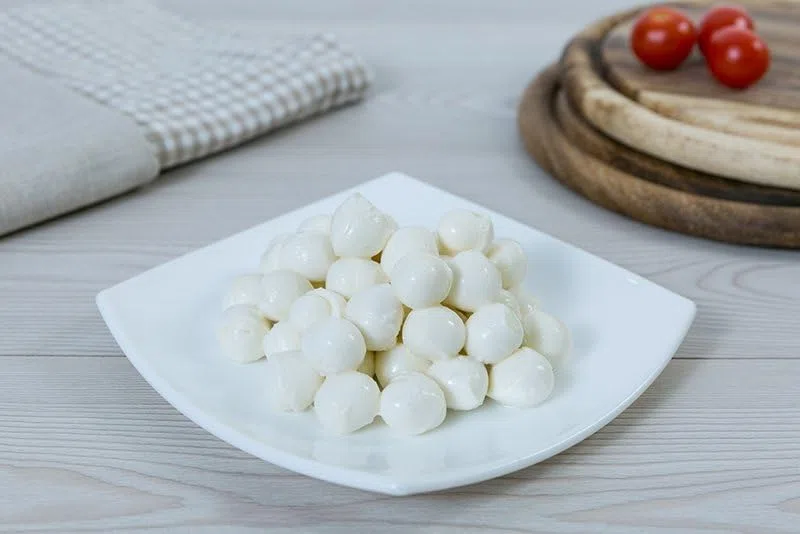 Bocconcini da 30 g di Mozzarella di Bufala Campana 1 kg totali