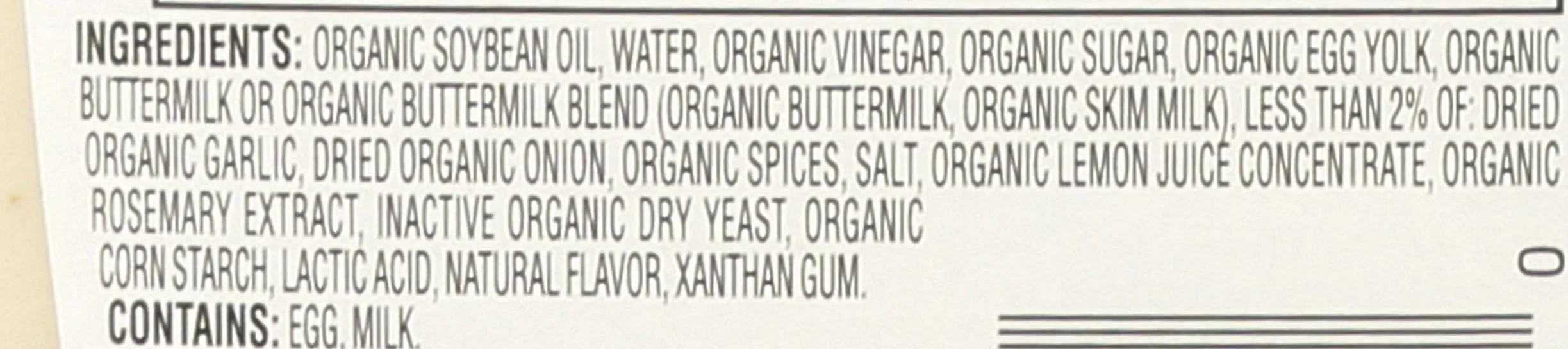 Hidden Valley The Original Ranch Dressing, Organic, 16 Ounce