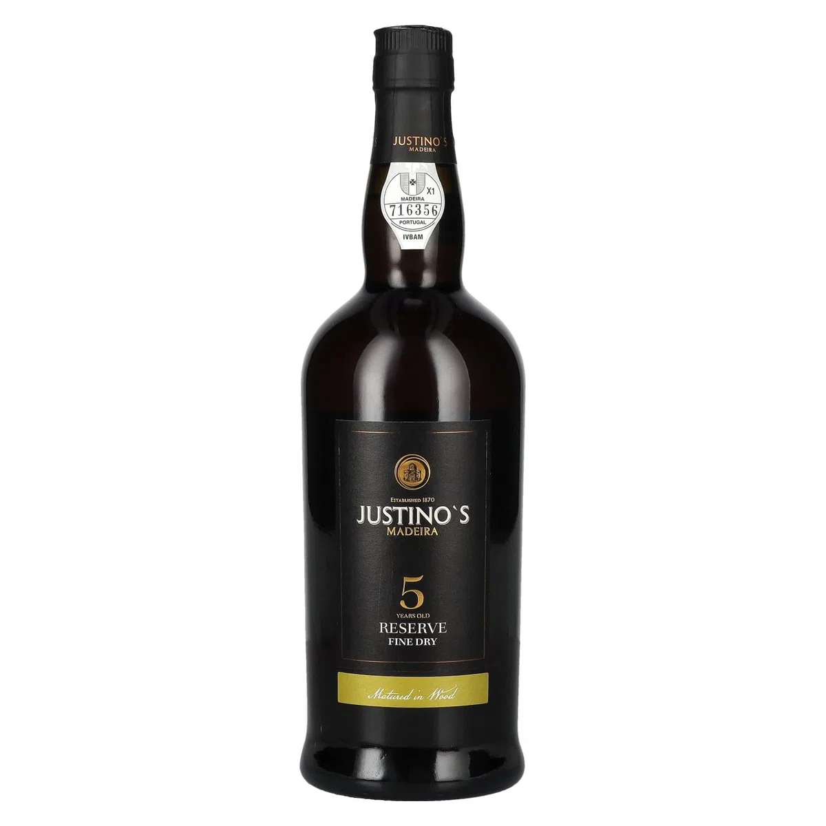 Justino's Madeira 5 Years Old RESERVE FINE DRY 19% Vol. 0,75l