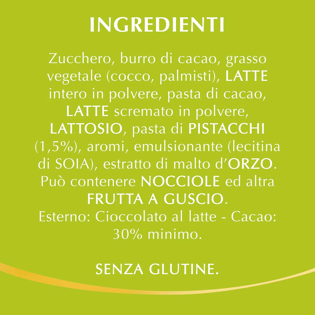 Lindt LINDOR Snack Cioccolato al Latte con Pistacchio, Formato 38g, 24 pezzi