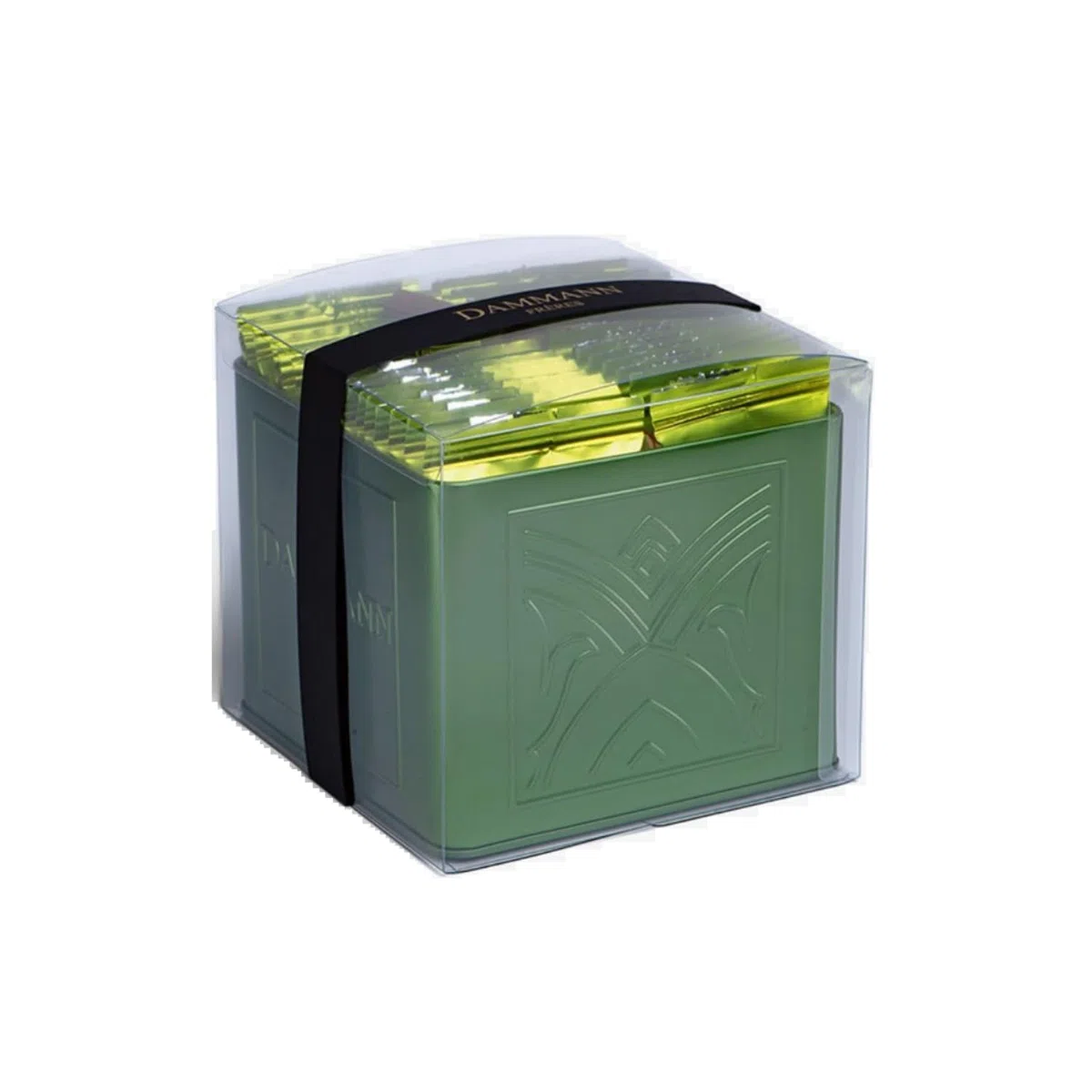 Dammann Frères | Cofanetto Metallo Assortimento Tisane in 4 Gusti | 32 Bustine Infusi Aromi Fruttati e Floreali (54.4 Gr) | Confezione Regalo Tisane