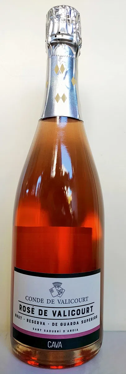 CAVA CONDE DE VALICOURT ROSE' - 24 MESI SUI LIEVITI - MEDAGLIA D'ORO VINOS Y CAVA - 100% GARNACHA TINTA - LA PIU' PICCOLA CANTINA DEL PEDENES
