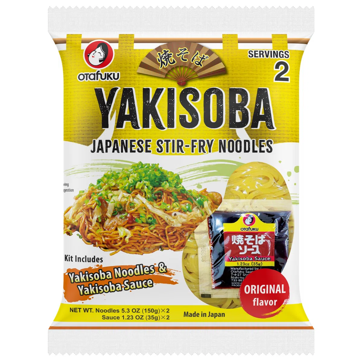 Otafuku Yakisoba Noodle 2 Porzioni - 370gr