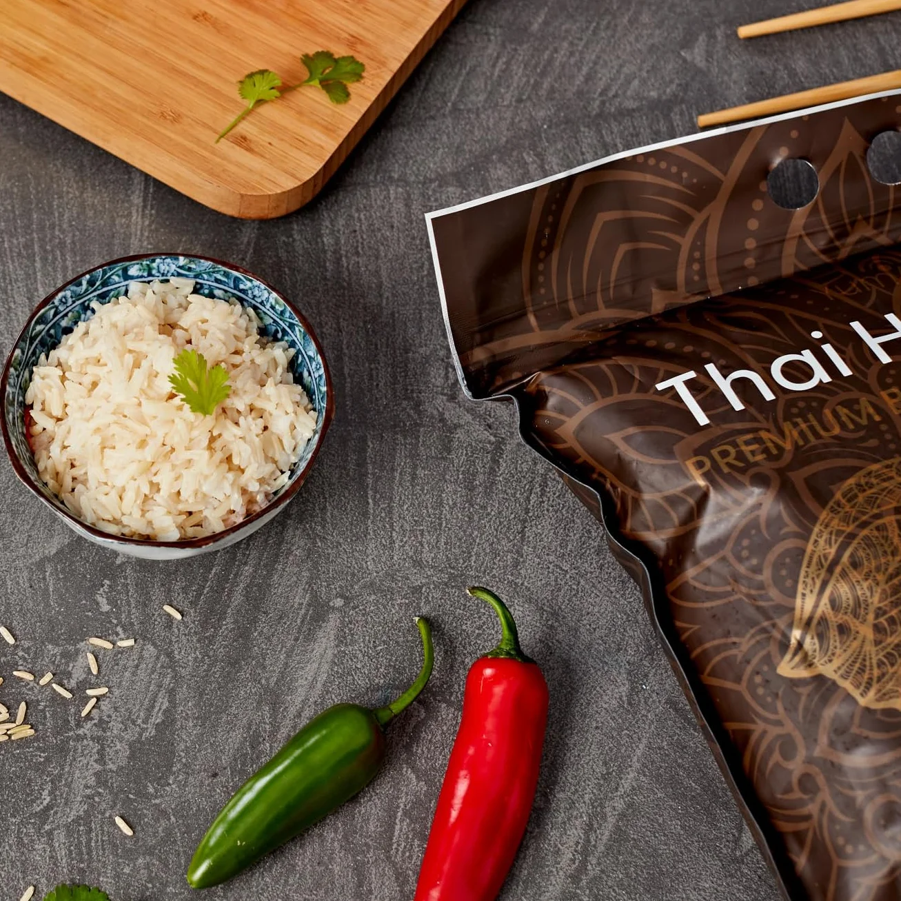 Yum Asia Riso integrale Thai Hom Mali Premium Gelsomino - 5kg