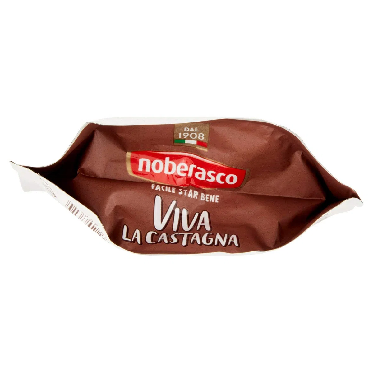 Noberasco Viva la Castagna- Snack Castagne italiane morbide, 100 g, Confezione da 12