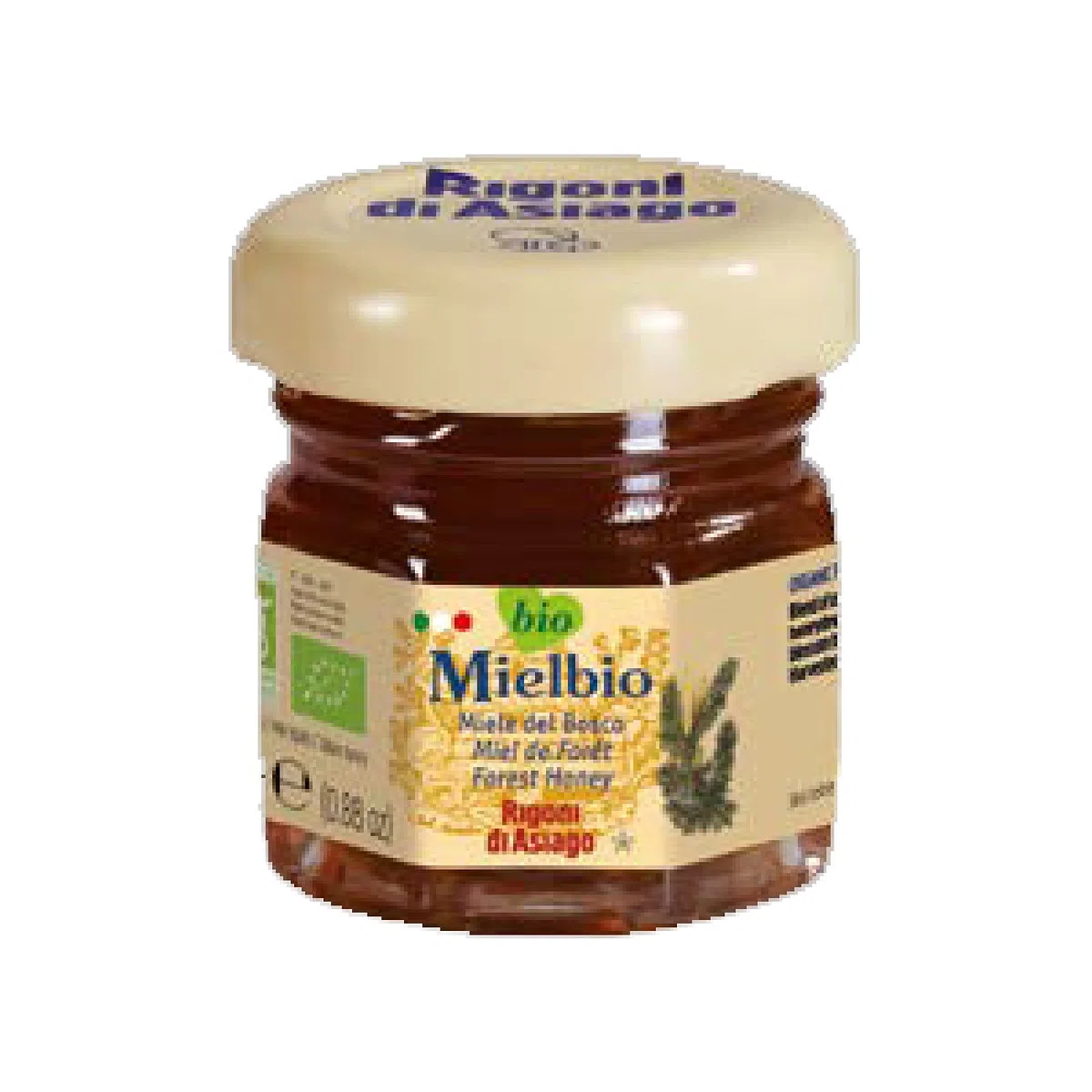 24 MINI VASETTO MIELE RIGONI DI ASIAGO MIELE DEL BOSCO 25 GR MONODOSE