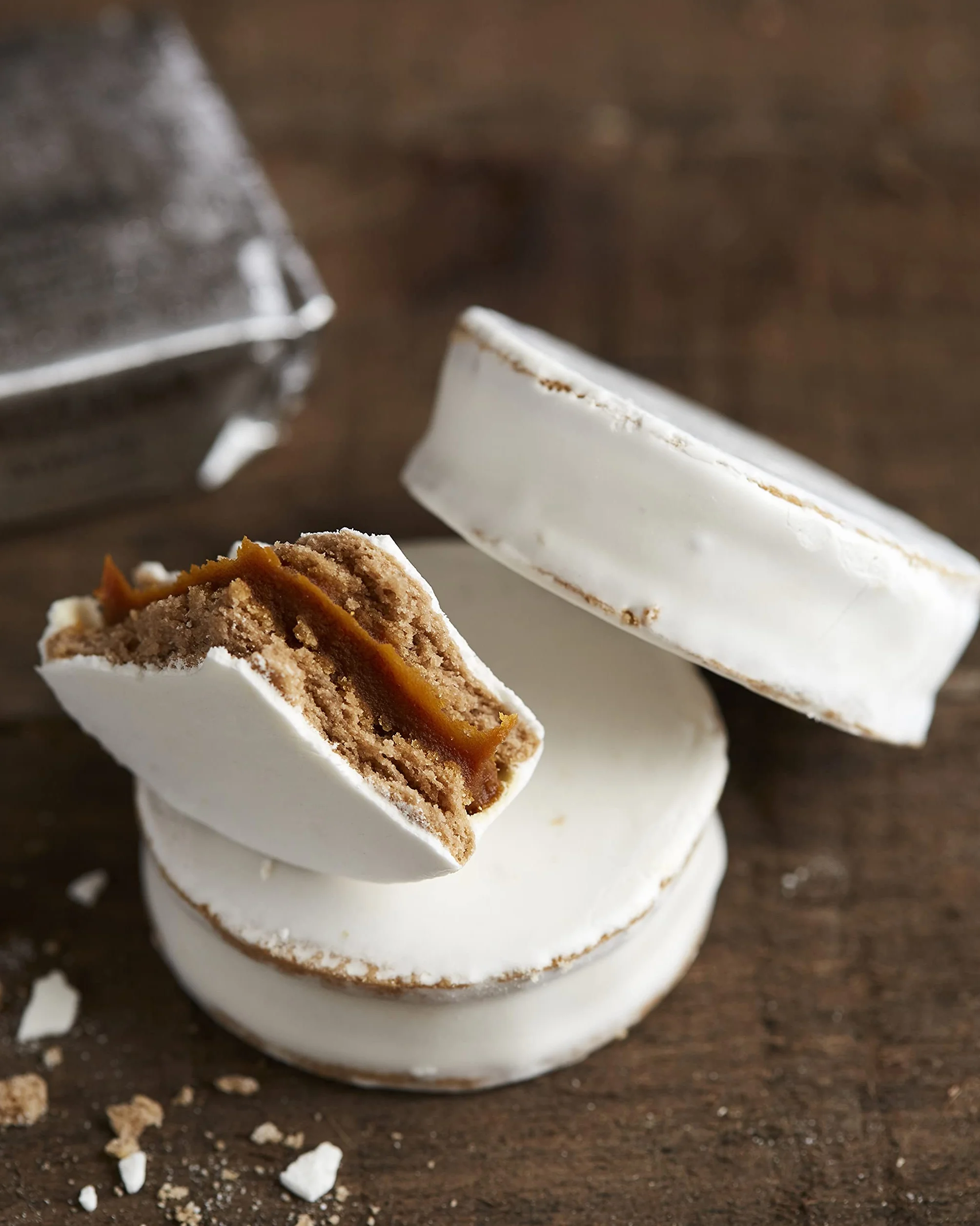 Havanna | Alfajores con Copertura di Meringa | Biscotti Ricoperti Ripieni di Dulce de Leche | 12 unità | 624 g