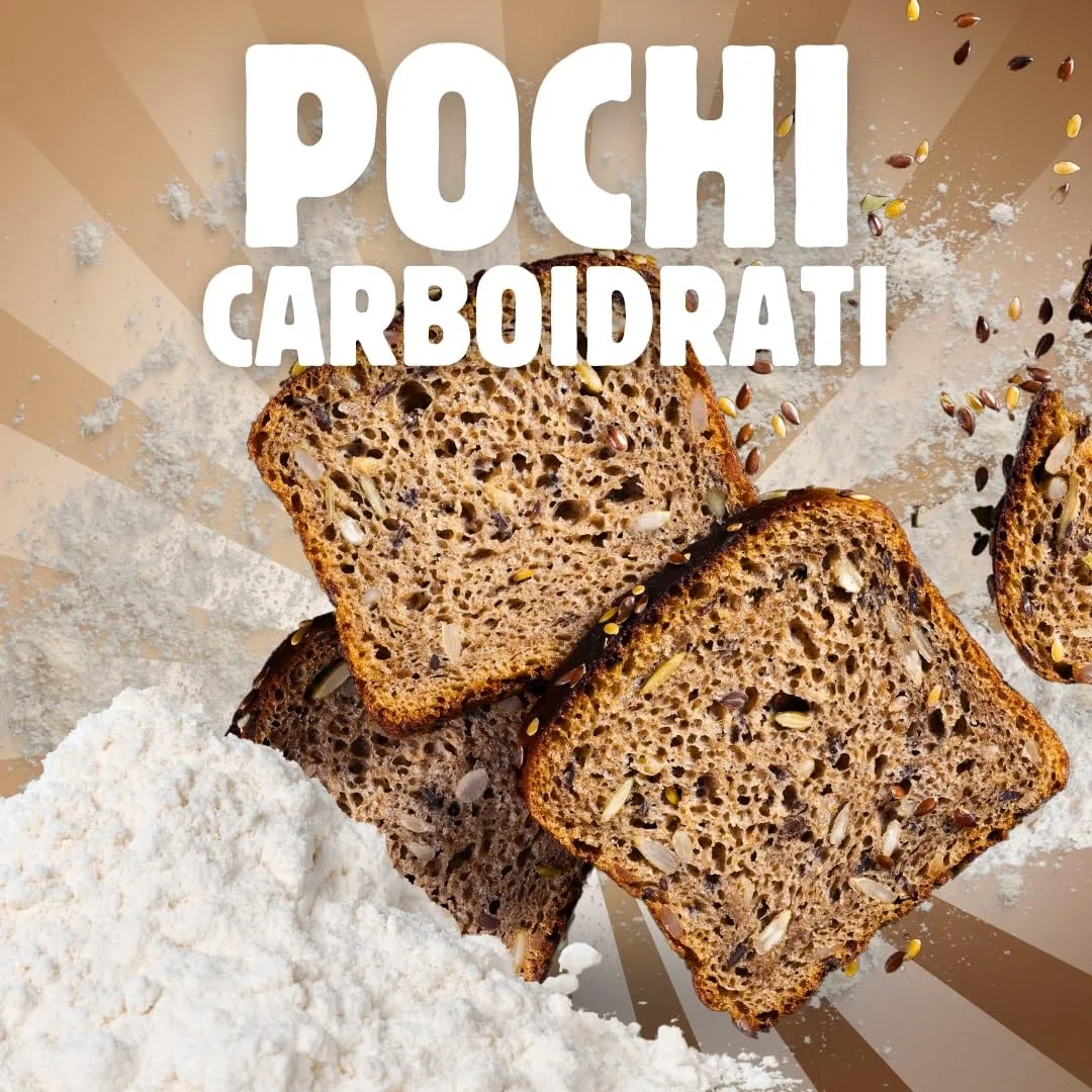 NÄTOO PANE PROTEICO 2 Confezioni da 360g Pane a Fette Low Carb Keto 30% Proteine Ideale per Dieta Chetogenica Protein Bread con Basso Contenuto di Carboidrati Vegano
