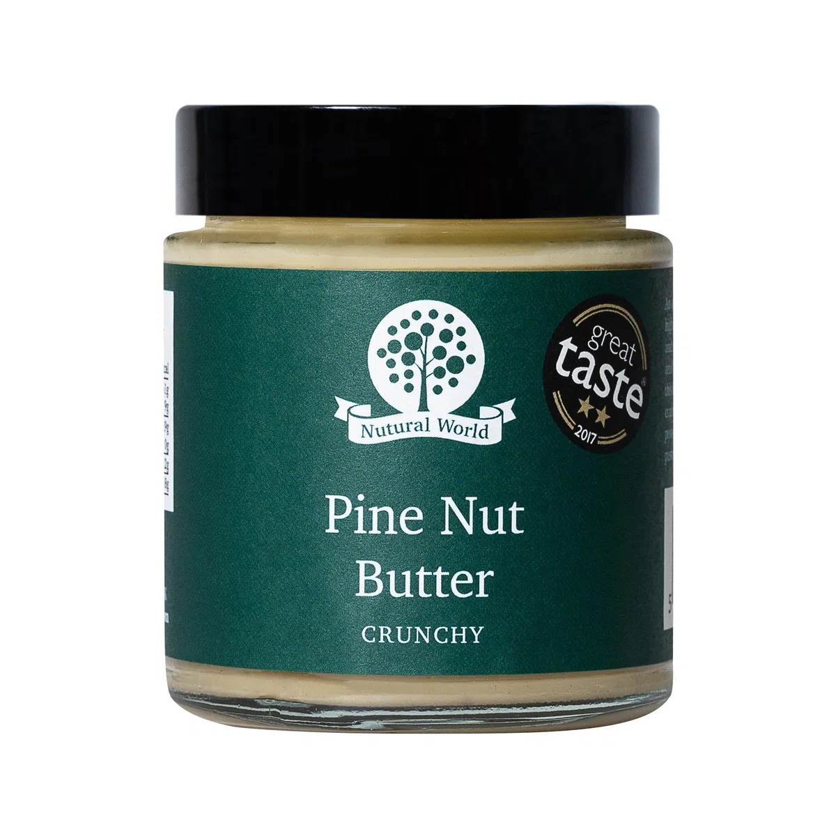Nutural World - Burro di Pinoli Croccante (170g) - Vincitore del Great Taste Awards