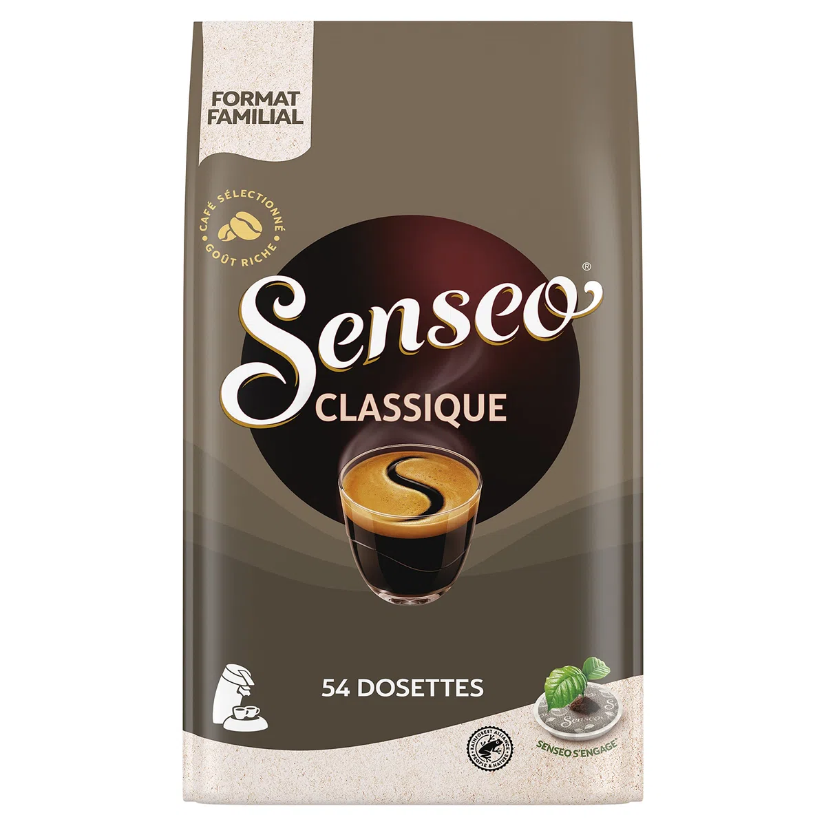 SENSEO Café classique - 54 dosettes