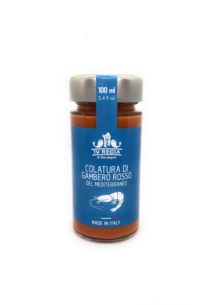 Colatura di Gambero Rosso del Mediterraneo 100ml - IV REGIA DI SARDEGNA