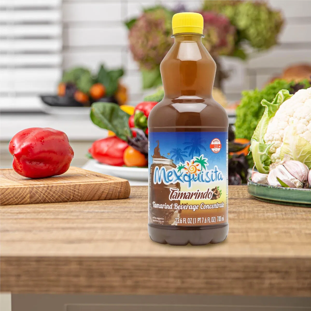 Tamarindo concentrato, bottiglia 700 ml – Concentrado de Tamarindo di Mexquisita 700 ml