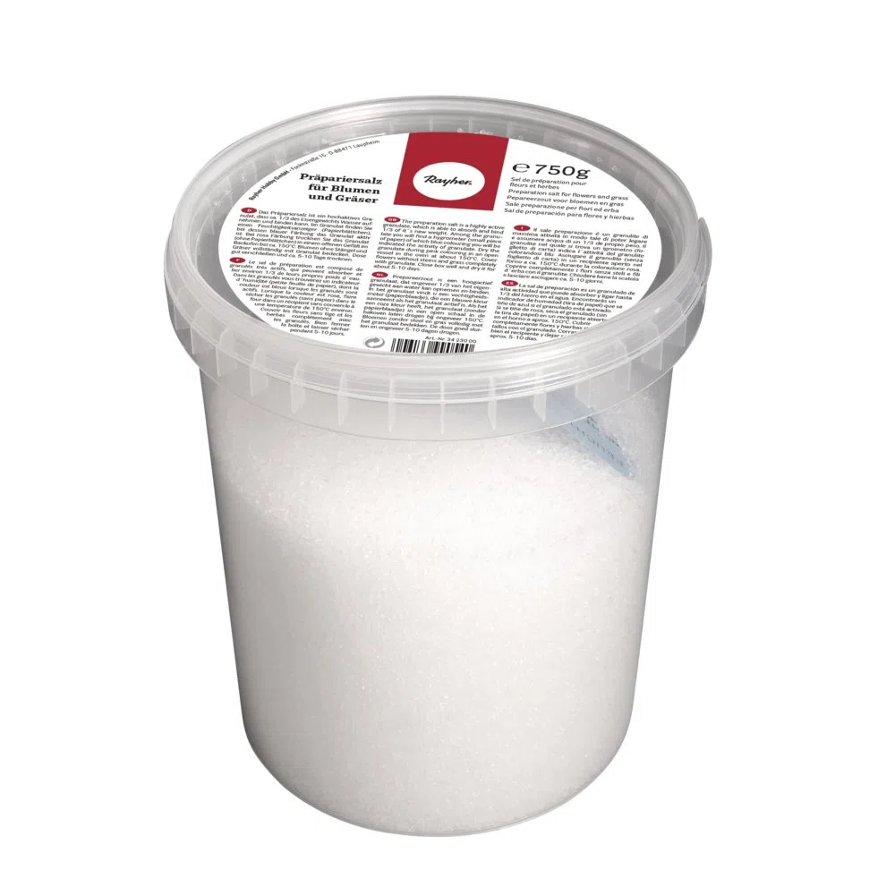 Rayher 3423000 prà¤parier sale per fiori e erba, barattolo 750 g