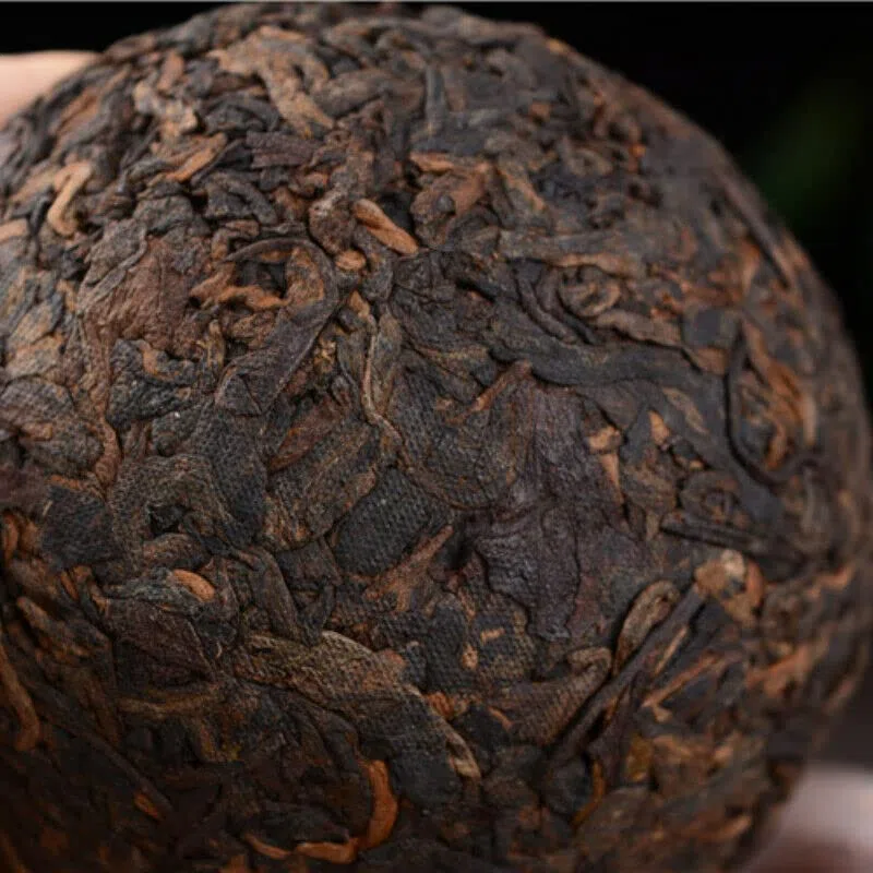 Tè cotto Yunnan Pu'er biologico Tè nero Pu-erh Tuocha Benefici per la salute 500g