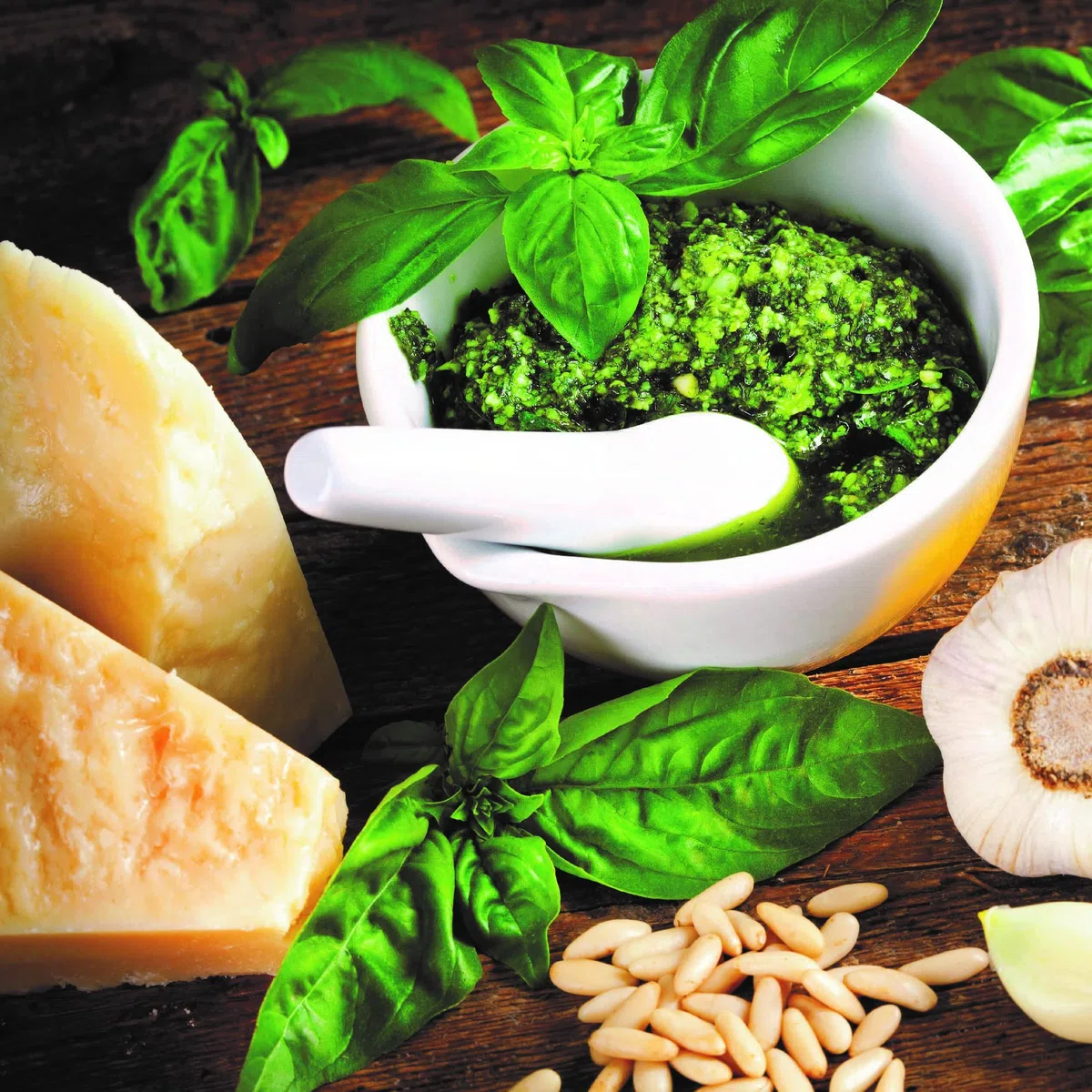 Portofino Fine Food - Pesto Genovese con Basilico Genovese DOP - 3 x 100 g