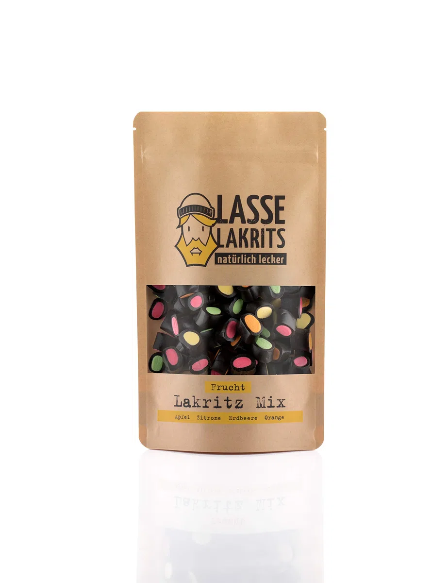 Lasse Lakrits - Lakritz-Mix Frucht 500g