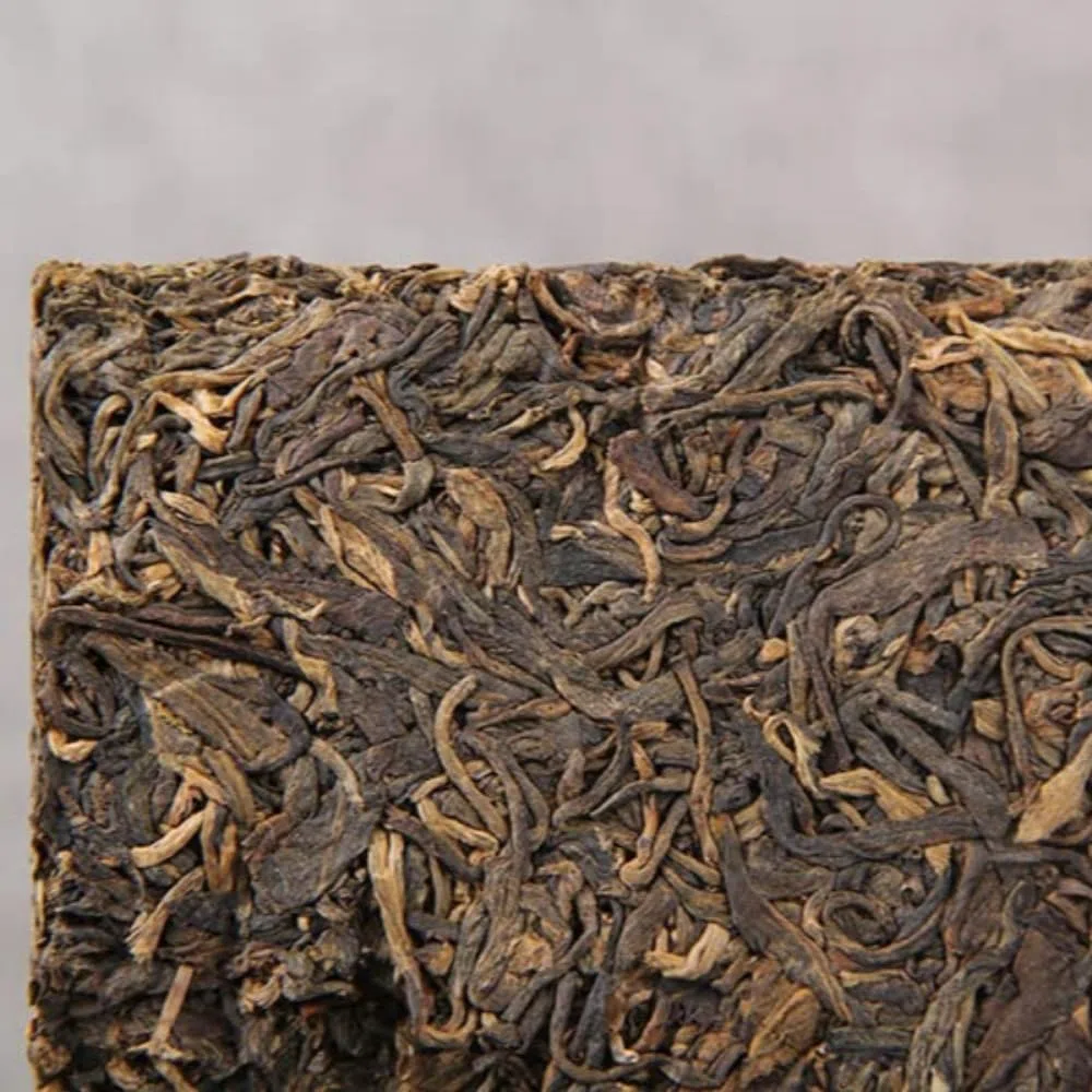 Classico Per La Degustazione - Yunnan Menghai Invecchiato Pu'er Tè Crudo, 250g Premium Grade Tè Mattone