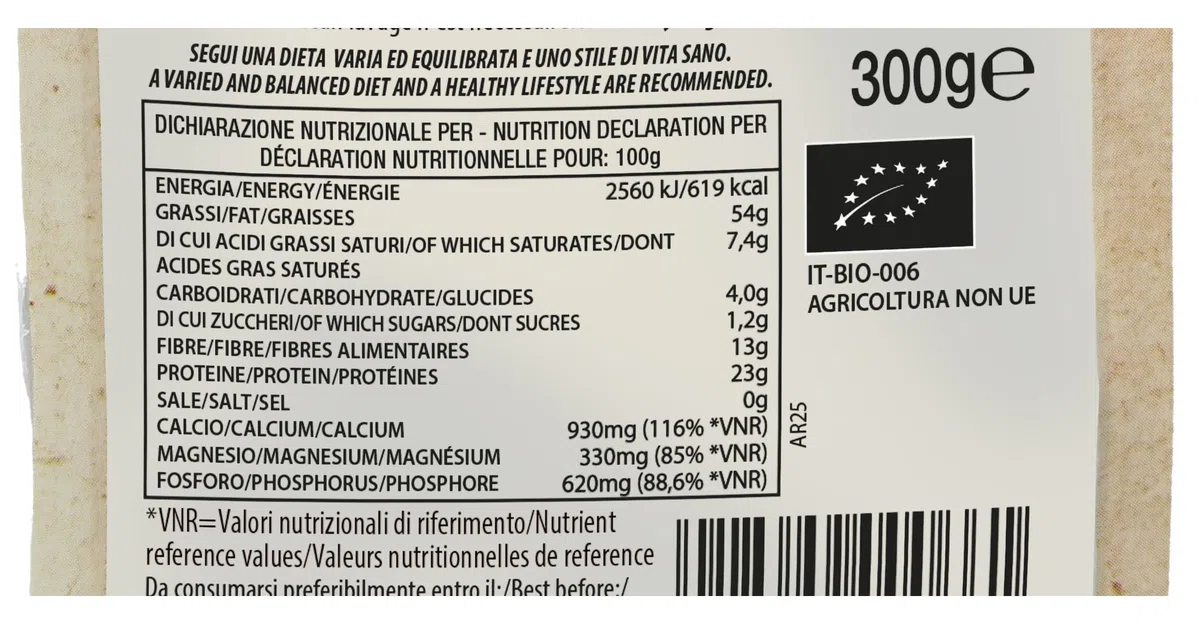 Probios Semi di sesamo biologici - Ricchi di fibre e proteine ​​vegetali - senza glutine semi sesamo - Confezione da 6 (6 x 300 g)