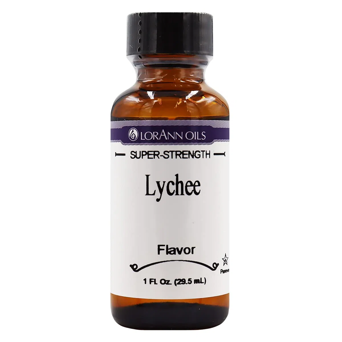 LorAnn Super Strength Flavor Lychee / Litchi – Potente aroma alimentare perfetto per la preparazione di dolci, torte, bevande, anche cioccolato e altro ancora – 29,5 ml