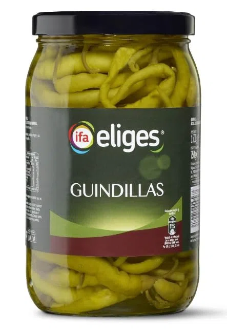 Ifa Eliges Guindillas Peperoncini, Vasetto Formato Chef, Peso Sgocciolato 750g