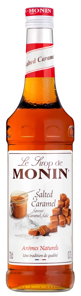 Monin Sciroppo di Caramello Salato 70cl - Sciroppo Singolo - Cocktail Sciroppo, Aroma