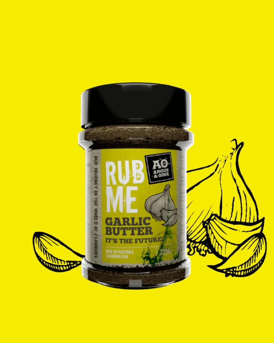 Rub Garlic Butter, Burro all'aglio Angus And Oink, 210 g