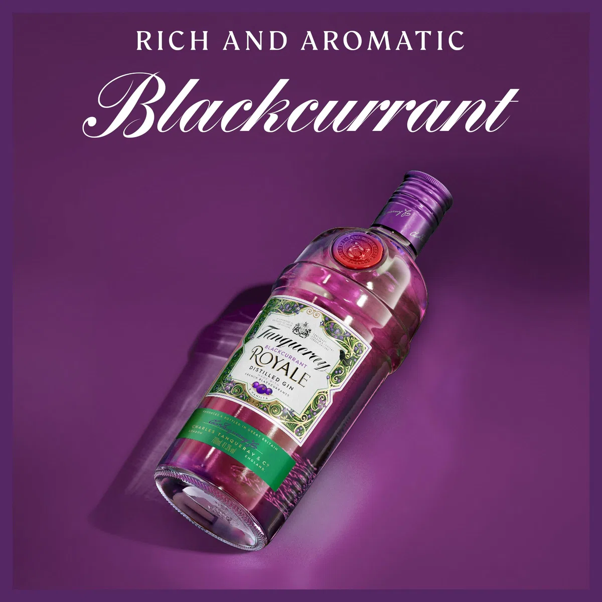 Tanqueray Blackcurrant ROYALE Distilled Gin 41,3% - 700 ml