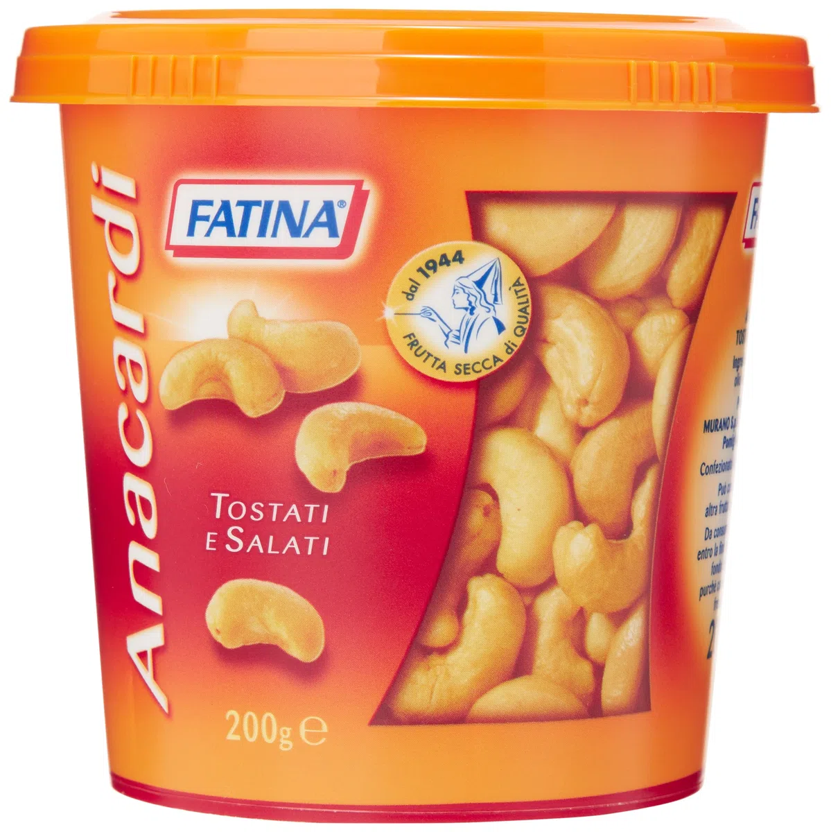 Fatina Anacardi Tostati e Salati, 200g